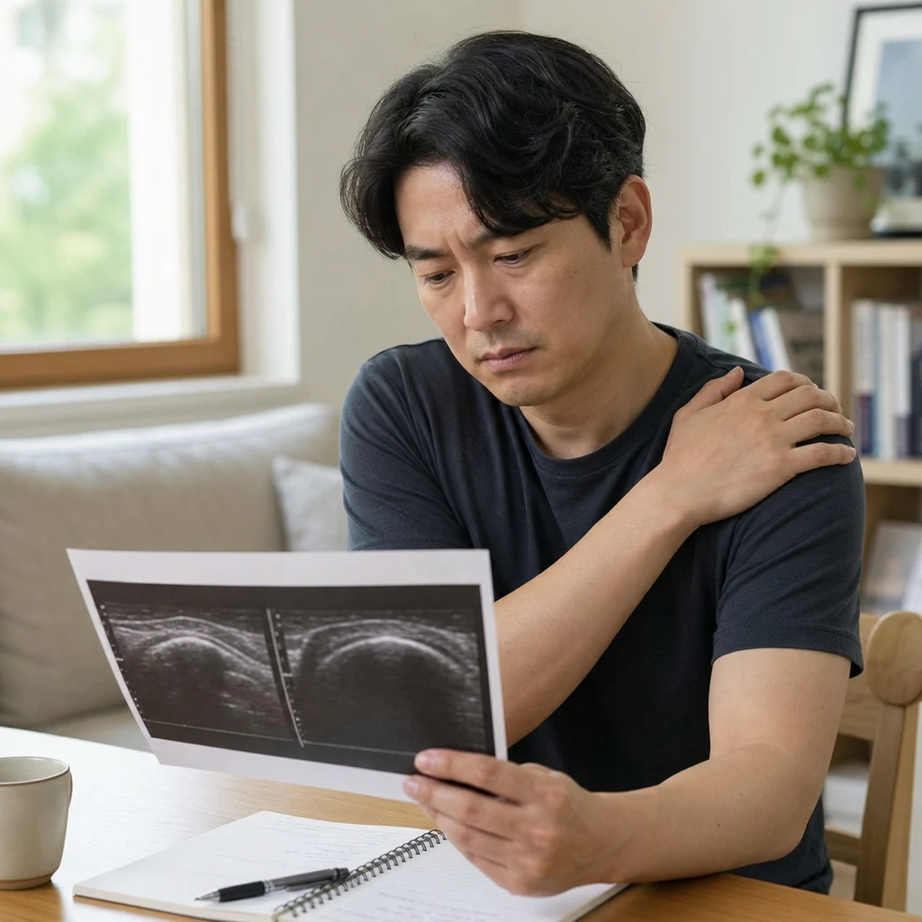 석회성건염 세척술은 어떤 석회일 때 선택하나요?